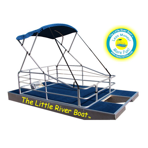 Small pontoon -- The Little River Boat, The Best Flat Bottom Small