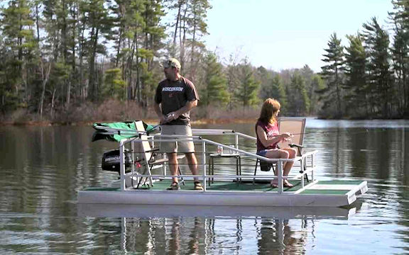 Husband and Wife fishing together